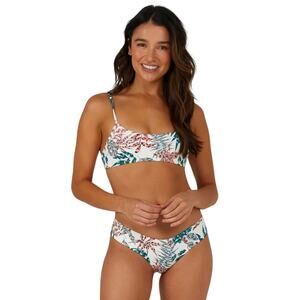 Salty Crew Sessions V Bikini Bottom White Tropic - L